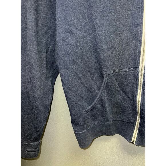 Vintage Bing Hoodie Microsoft Computer Internet Promotional Blue Zip Up XL - Picture 4 of 11